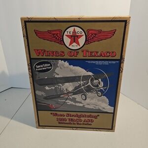 Wings Of Texaco Waco Straightwing 1929 Waco ASO Brushed Metal Die Cast MIB
